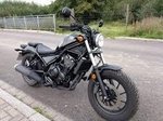 Honda rebel 500 motorbike