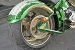 Motorcycle tires and tread pattern